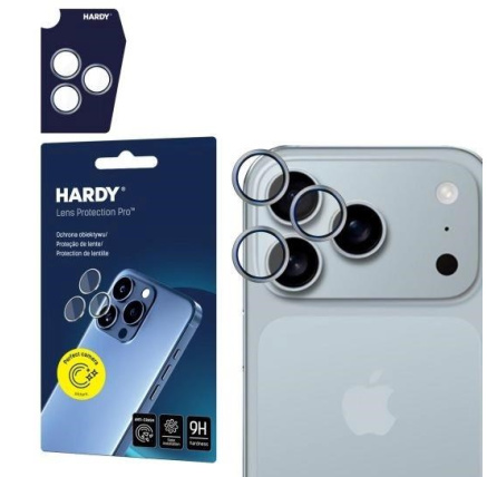 3mk HARDY Lens Protection Pro pro Apple iPhone 17 Pro /17 Pro Max Titanium Gray 3mk HARDY Lens Protection Pro pro Apple iPhone 17 Pro /17 Pro Max Titanium Gray