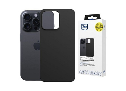 3mk ochranný kryt HARDY MagSilicone pro Apple iPhone 15 Pro Max Graphite