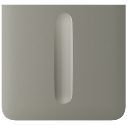 Ajax  SideButton (Dimmer) vertical - Boční kryt stmívatelného tlačítka, vertikální instalace, olivová