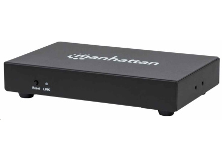Manhattan HDMI rozdělovač, 1080p 4-Port HDMI Extending Splitter Transmitter, černá Manhattan HDMI rozdělovač, 1080p 4-Port HDMI Extending Splitter Transmitter, černá