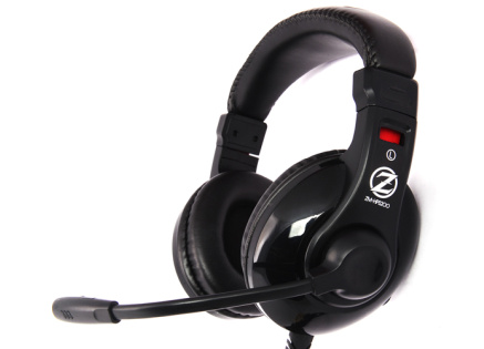 Zalman headset ZM-HPS200 / herní / náhlavní / drátový / 40mm měniče / 2x 3,5mm jack