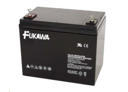 Baterie - FUKAWA FWL 75-12 (12V/75Ah - M6), životnost 10let