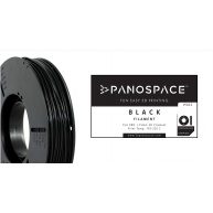 FILAMENT Panospace type: PLA -- 1,75mm, 750 gram per roll - Černá