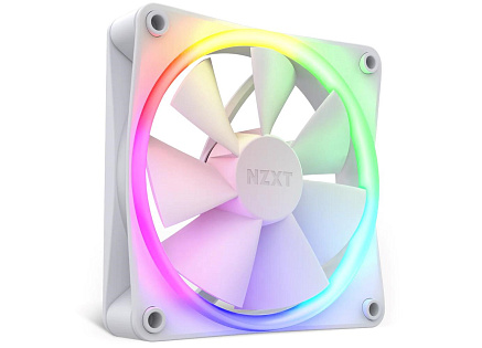 NZXT ventilátor F120 RGB, ARGB, PWM, bílá