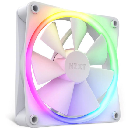 NZXT ventilátor F120 RGB, ARGB, PWM, bílá