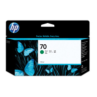 HP 70 Green DJ Ink Cart, 130 ml, C9457A