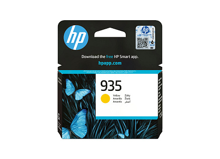 HP 935 Yellow Ink Cartridge, C2P22AE (400 pages)