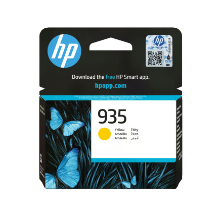 HP 935 Yellow Ink Cartridge, C2P22AE (400 pages) HP 935 Yellow Ink Cartridge, C2P22AE (400 pages)