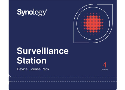 Synology Licenční balíček pro kamery - 4 kamery