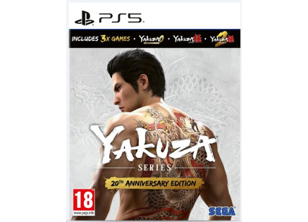 PS5 hra Yakuza 20th Anniversary Edition