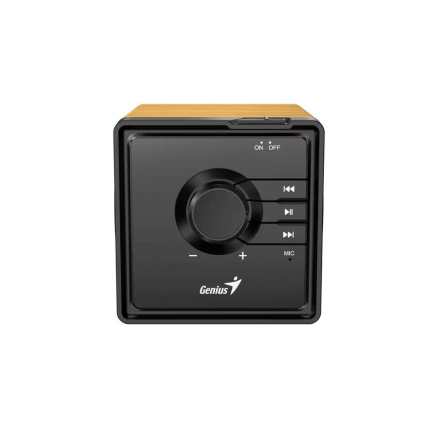 GENIUS Reproduktor SP-916BT, BT, 6W, světlé dřevo