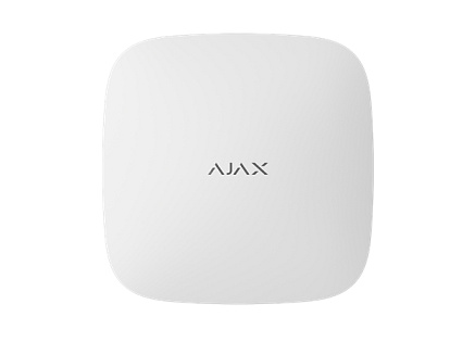 Ajax  Hub 4G (8EU/UEU) ASP - Centrální jednotka s podporou LTE (4G) sítí, bílá