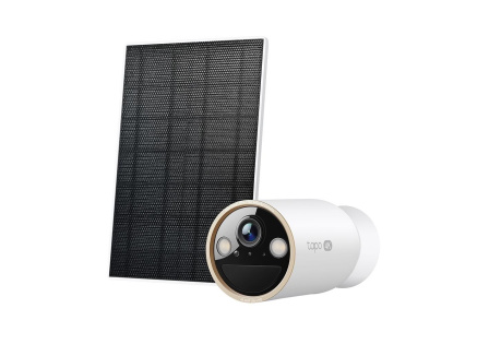 TP-Link Tapo C460 KIT venkovní kamera, solární panel (8MP, 4K, 2160p, IR 15m, WiFi, micro SD card, IP66)