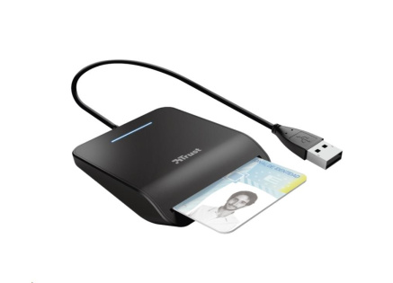 TRUST čtečka karet PRIMO (DNI, smartcard), externí, USB, 100cm TRUST čtečka karet PRIMO (DNI, smartcard), externí, USB, 100cm