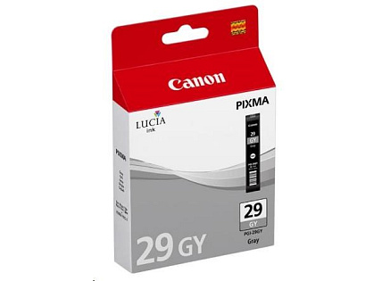 Canon CARTRIDGE PGI-29 GY šedá pro PIXMA PRO-1 (724 str.)