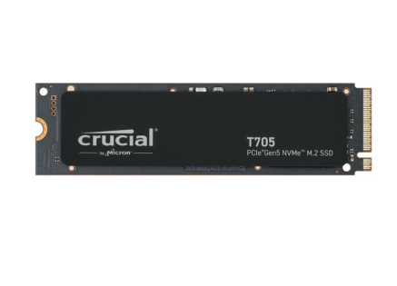 CRUCIAL SSD 1TB T705, M.2 2280, PCIe Gen5x4, R:13600/W:10200MB/s