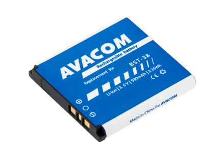 AVACOM Baterie do mobilu Sony Ericsson S510i, K770  Li-Ion 3,6V 930mAh (náhrada BST-38)