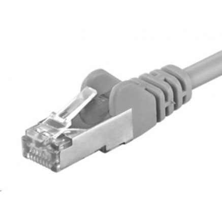 PREMIUMCORD Patch kabel CAT.6 F/UTP, RJ45-RJ45, AWG 26 15m šedá PREMIUMCORD Patch kabel CAT.6 F/UTP, RJ45-RJ45, AWG 26 15m šedá