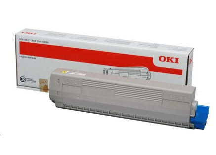 OKI Žlutý toner do C822 (7 300 stránek)