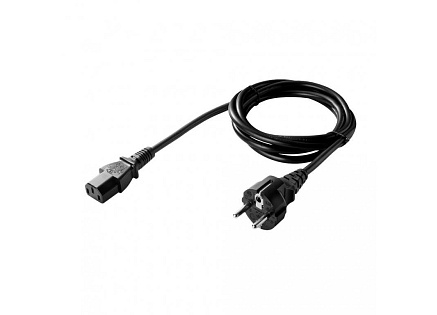 WG - Kabel napájecí 3-pin / 1,5m / black