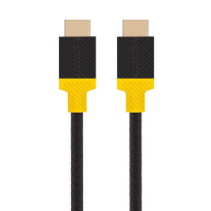 Tactical kabel HDMI 2,1, 8K, délka 2,1 m, černo-žlutá