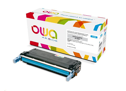 OWA Armor toner pro HP Color Laserjet 5500, 5550, 12000 Stran, C9731A, modrá/cyan