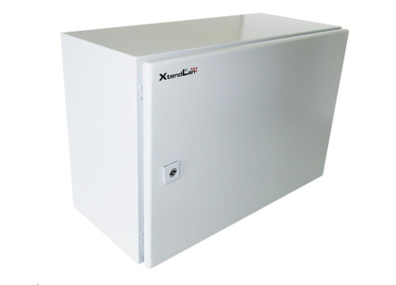 XtendLan 19" venkovní vodotěsný rozvaděč 7U 600x280, krytí IP55, nosnost 65kg, šedý