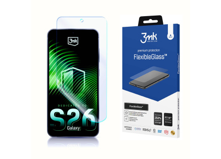 3mk hybridní sklo FlexibleGlass pro Samsung Galaxy S26