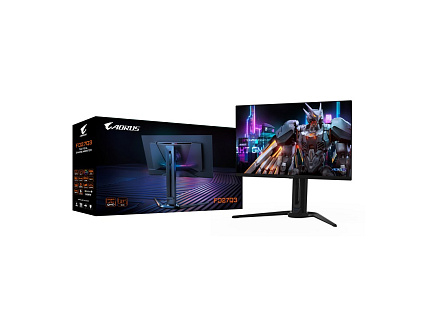 BAZAR - GIGABYTE LCD - 27" Gaming monitor AORUS FO27Q3, OLED, 2560 x 1440 QHD, 360Hz, 1.5M:1, 250cd/m2, 0.03ms, 2xHDMI,