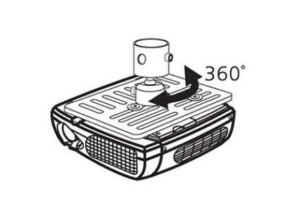 ACER Montážní držák pro upevnění projektoru na strop - Universal Ceiling Mount long max 64 cm CM-02S
