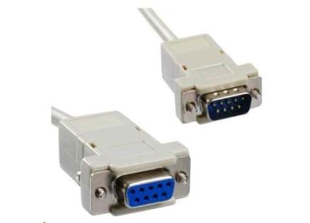 PREMIUMCORD Kabel sériový 5m prodlužovací (Canon 9M/9F, rozebírací, RS232)