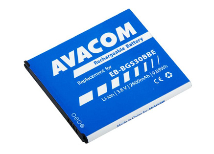 AVACOM baterie do mobilu Samsung G530 Grand Prime Li-Ion 3,8V 2600mAh (náhrada EB-BG530BBE)