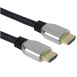 PREMIUMCORD Kabel HDMI 2.1 High Speed + Ethernet kabel (Zinc Alloy krytky, zlacené konektory) 1.5m
