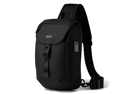 MYBALO Axis kompaktní batoh přes rameno, černá