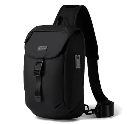 MYBALO Axis kompaktní batoh přes rameno, černá