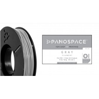 FILAMENT Panospace type: PLA -- 1,75mm, 750 gram per roll - Šedá