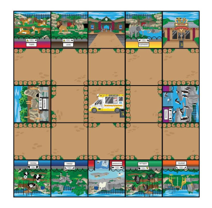 TT - Bee-Bot Podložka ZOO