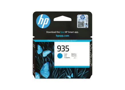 HP 935 Cyan Ink Cartridge, C2P20AE (400 pages)
