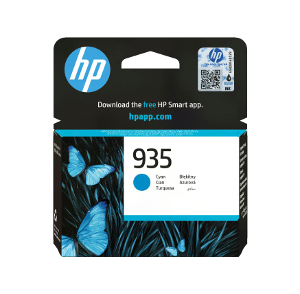 HP 935 Cyan Ink Cartridge, C2P20AE (400 pages)