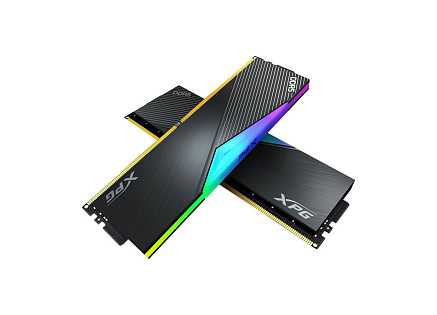 ADATA XPG DIMM DDR5 32GB (Kit of 2) 8000MT/s CL38 Lancer RGB, Černá ADATA XPG DIMM DDR5 32GB (Kit of 2) 8000MT/s CL38 Lancer RGB, Černá