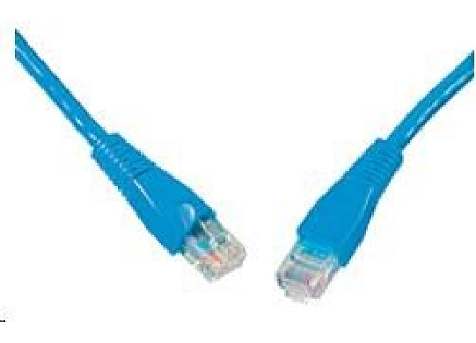 Solarix Patch kabel CAT6 UTP PVC 7m modrý snag-proof C6-114BU-7MB