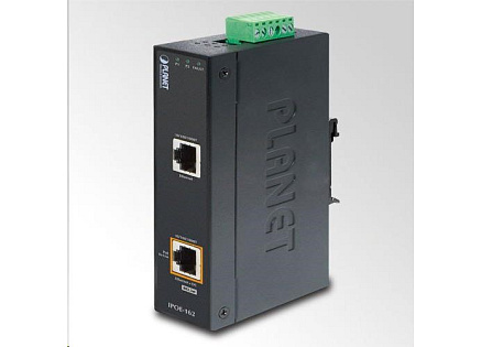 Planet IPOE-162 napájení po ethernetu IEEE802.3at, 30W, Gigabit, DIN, IP30, -40 až 75 C Planet IPOE-162 napájení po ethernetu IEEE802.3at, 30W, Gigabit, DIN, IP30, -40 až 75 C