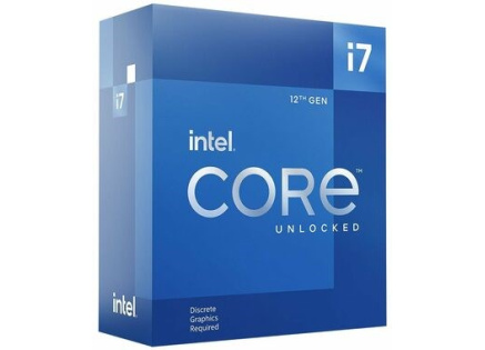 CPU INTEL Core i7-12700KF, 3.60GHz, 25MB L3 LGA1700, BOX (bez chladiče, bez VGA)