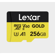 Lexar microSDXC GOLD UHS-II/C10/A1/U3 R280/W100 (60) 256GB