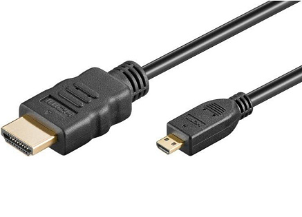 PremiumCord 4K kabel HDMI A - HDMI micro D, 5m PremiumCord 4K kabel HDMI A - HDMI micro D, 5m