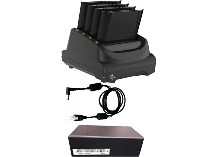 Zebra baterie charging station, 4 slots