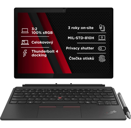 LENOVO NTB ThinkPad X12 Detachable G2 - Ultra5 134U,12.3" FHD,16GB,512SSD,cam,W11P