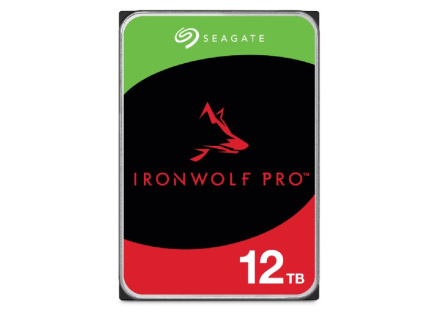 SEAGATE HDD 12TB IRONWOLF PRO (NAS), 3.5", SATAIII, 7200 RPM, Cache 256MB, CMR