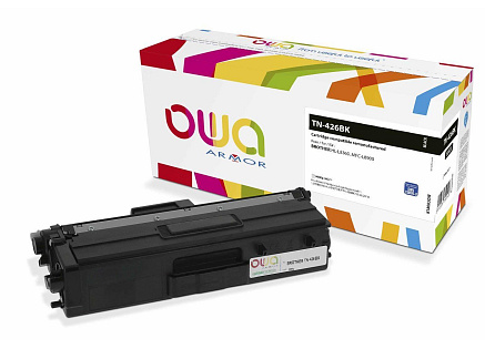 OWA Armor toner pro BROTHER HL-L 8360, 9.000 str., kom. s TN426BK černá/black OWA Armor toner pro BROTHER HL-L 8360, 9.000 str., kom. s TN426BK černá/black