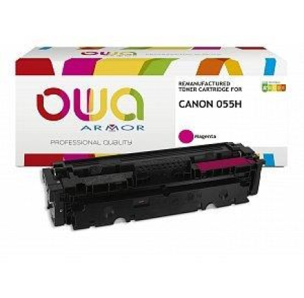 OWA Armor toner pro Canon MF742Cdw magenta, 5.900 str., komp.s 055HM OWA Armor toner pro Canon MF742Cdw magenta, 5.900 str., komp.s 055HM